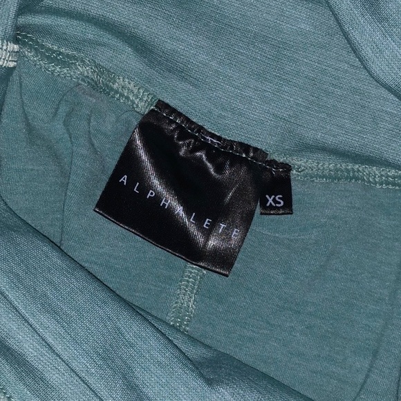 COPY - NWOT Alphalete OG Revival Leggings Jade Gr… - Picture 4 of 5